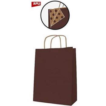 Paquet de 50 sacs kraft chocolat