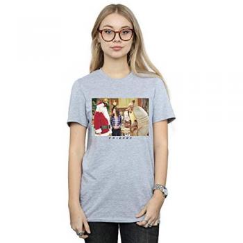 Friends’ Christmas Armadillo Grey Boyfriend Shirt