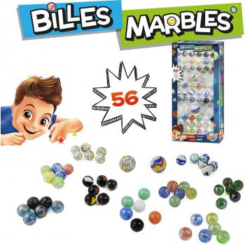 Coffret de billes 56 pièces