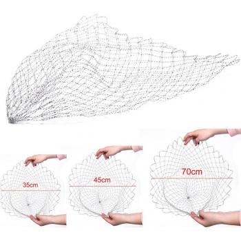 Double Maille Tressée Filet de Pêche – 35 cm