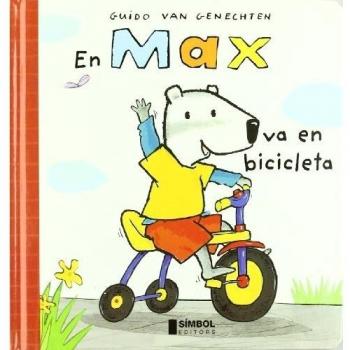 En max va en bicicleta