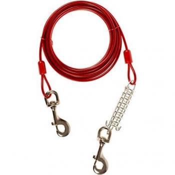 Cable de Amarre Duvo con Mosquetones y Muelle, 4.5 M