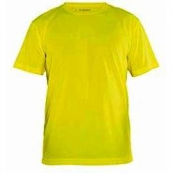 Blaklader Gelbes UV‑Schützendes T-Shirt – High‑Visibility Version – Größe L