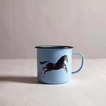 Tazza Cavallo Smaltata Toiletpaper Ø10 H9