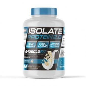 MuscleFit Isolate Protéine CFM Renforcement Musculaire Chocolat Blanc 2 kg