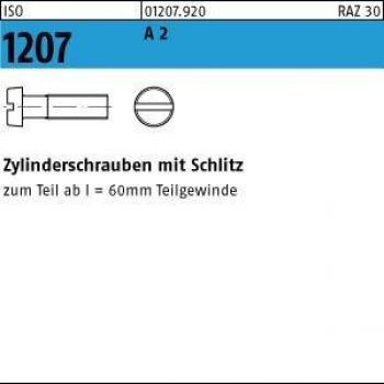 Zylinderschraube mit Schlitz A2 M5x18mm