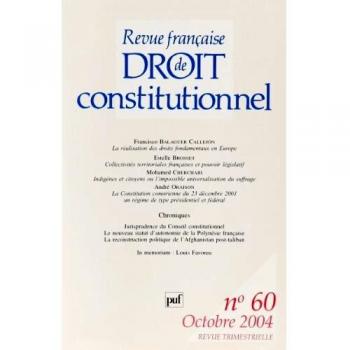 RFDC 2004, n° 60