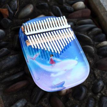 Afrikanische Sanza Kalimba 17 Tasten Klavier