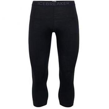 Icebreaker 200 Oasis Legless Pantalones, Hombre, Negro/Gris