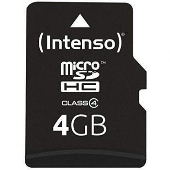 Micro SD Card 4GB Class 4 inkl. SD Adapter