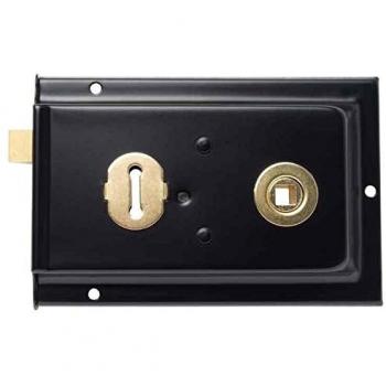 Sterling SRL004 Black Rim Sashlock 152 x 101mm