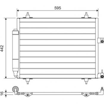 VALEO 817579 Klimakondensator