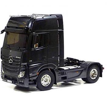 Tamiya Actros 1851 Gigaspace Black Edition 1/14 Mercedes-Benz Model with Full Operation