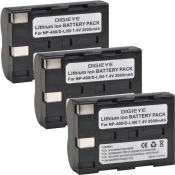 DigiPower NP400 Akku für K10D K20D