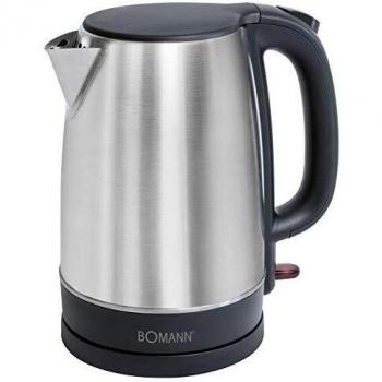Hervidor de Agua Inalámbrico 1.7L Acero Inoxidable Bomann