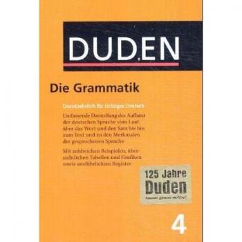 Inc Distribooks Der Duden, 12 Bde., Bd.4, Duden Grammatik Der Deutschen Gegenwartssprache, Neue Rechtschreibung: 4