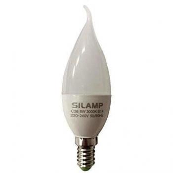 Ampoule E14 LED Flamme 8W 220V Ø38mm