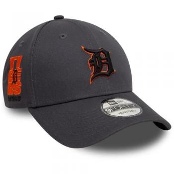 Cappellino New Era 9FORTY con Visiera Detroit Tigers Dark Grey Taglia Unica