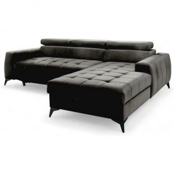 Fun Möbel Schlafsofa AGNESA mit verstellbaren Kopfstützen