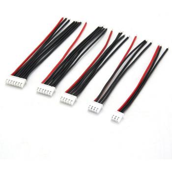5Pcs 100Mm Silicone Soft Line Balance Charger Cable for Lipo Battery