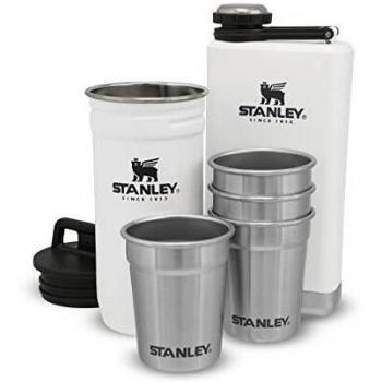 Kit Voyageur Stanley – Verre à Shot & Flasque en Acier