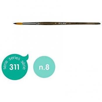 Pincel sintético redondo serie 311, nº 8 milan 80468