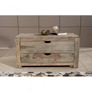 Grau geölte Palisander-Kommode 87x45x45 cm – NATURE GREY #0124