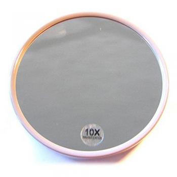 Lupen-Pfeilring für Kosmetik – 10‑fach, schwarz, inklusive Saugnäpfen