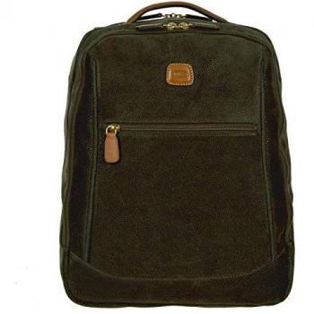 Bric's Olivfarbener Rucksack 40 cm