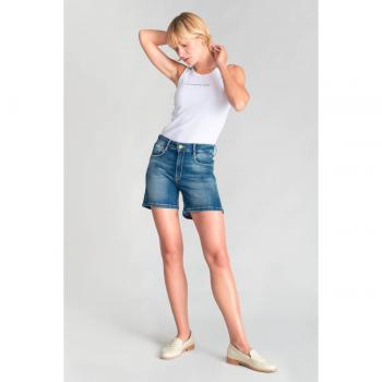 Le Temps des Cerises Shorts Katie A Vita Alta Blue 32