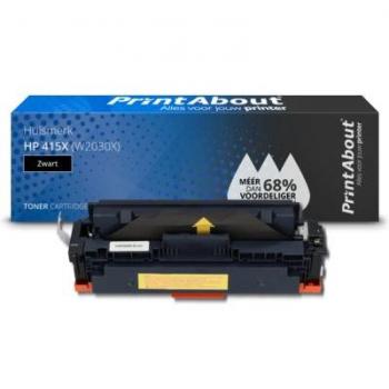 Toner grande capacité compatible HP 415X (W2030X)