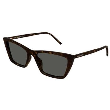 SAINT LAURENT Femme SL 737 MICA THIN Acétate Havane