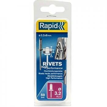 Rapid Rivets High Performance 3.2 x 8 mm, 50 Pieces
