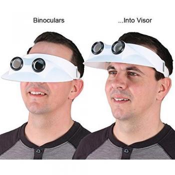 BirdSight Solar Visor Hat, 2.5X Optical Lens – Astra