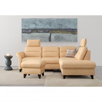 Sit&More L‑Form Sofa “Mellum” – Armteil & Lagerung