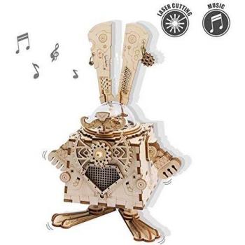 ROKR Adult & Kid Brain Teaser Bunny Music Box Model