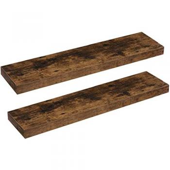 Hoobro 2-Pack Wall Mounted Wood Racks