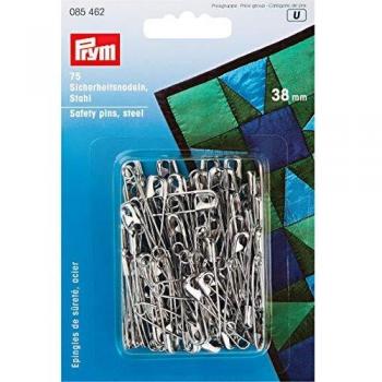 Prym 38mm Silver Coiled Safety Pin