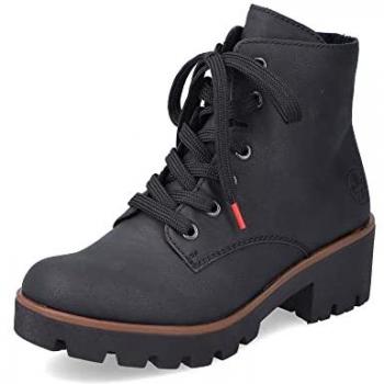 Rieker Damen Schnürboots mit Profilsohle