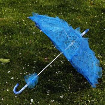 Parapluie décoratif en dentelle pour cérémonie