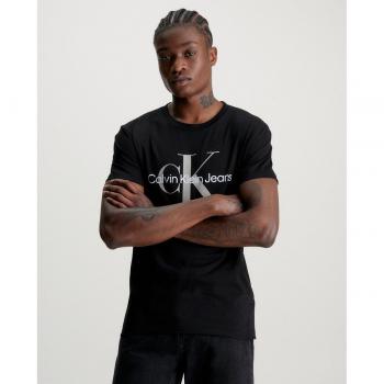 Calvin Klein Men's XL Black T-Shirt with Round Neck