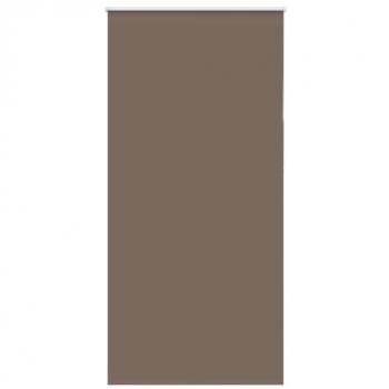 Persiana opaca café 115x210 cm – tela ancha 110,7 cm para hogar y oficina