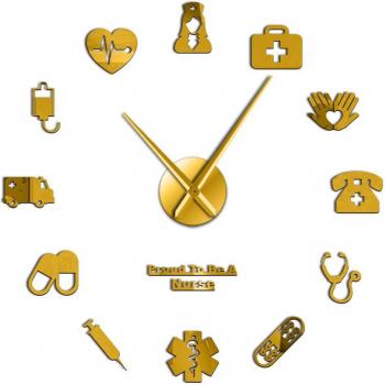 Reloj Decorativo Espejo para Consultorio