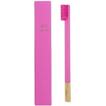Soft Pink Bubblegum Gold Brush