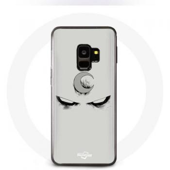 Étui Samsung Galaxy S9 Moon Knight Batman Saison 1 Yeux en colère