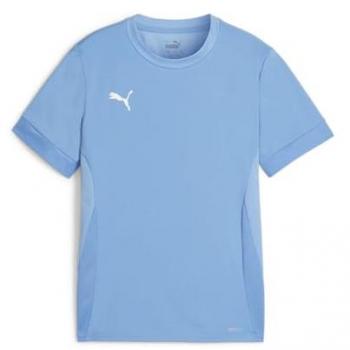 PUMA Teamgoal Training T‑Shirt – Light Blue/White Kids