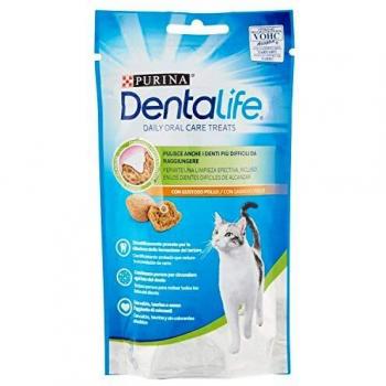 Snacks DentaLife gato Daily Oral Care Treats de pollo 40 g