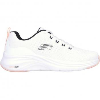 Zapatillas Skechers Vapor Foam Fresh Trend Mujer Blanco/Negro/Coral