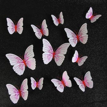 Papillon 3D Ambilight Murale – Set de 12