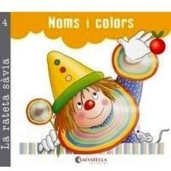 La rateta sàvia 4 (pal i cursiva): Noms i colors (Tapa blanda).